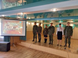 День Победы в Луганском колледже информационных технологий и предпринимательства